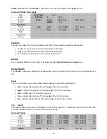 Preview for 20 page of Datavideo RMC-260 Instruction Manual