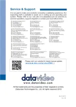 Preview for 12 page of Datavideo RMK-1 Instruction Manual