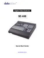 Preview for 1 page of Datavideo SE-600 Quick Start Manual