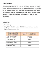 Preview for 6 page of Datavideo Tally Box TB-20 Quick Start Manual