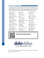 Предварительный просмотр 16 страницы Datavideo TC-200 Instruction Manual