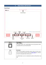 Preview for 8 page of Datavideo TLM-170F Instruction Manual