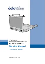 Datavideo TLM-170FM Service Manual preview