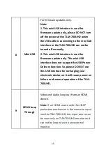 Preview for 16 page of Datavideo TLM-700UHD Instruction Manual