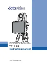 Datavideo TP-150 Instruction Manual предпросмотр