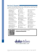 Preview for 21 page of Datavideo TP-500 Instruction Manual