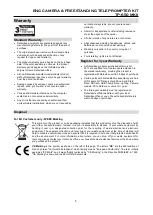 Preview for 5 page of Datavideo TP-650 MARK II Instruction Manual