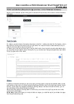 Preview for 25 page of Datavideo TP-650 MARK II Instruction Manual