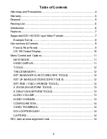 Preview for 2 page of Datavideo VS-100 Instruction Manual