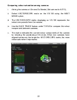 Preview for 22 page of Datavideo VS-100 Instruction Manual