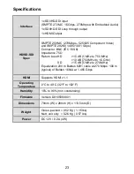 Preview for 23 page of Datavideo VS-100 Instruction Manual