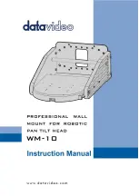 Datavideo WM-10 Instruction Manual предпросмотр