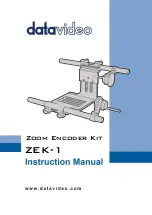 Datavideo ZEK-1 Instruction Manual preview