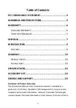 Preview for 2 page of Datavideo ZEK-2 Instruction Manual