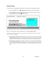 Preview for 16 page of Datawind PocketSurfer User Manual