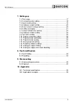 Preview for 3 page of Datcon DT1010 Series Operating Instructions Manual