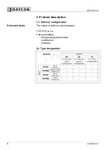 Preview for 6 page of Datcon DT1010 Series Operating Instructions Manual