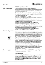 Preview for 7 page of Datcon DT1010 Series Operating Instructions Manual