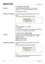 Preview for 20 page of Datcon DT1010 Series Operating Instructions Manual