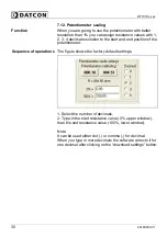 Preview for 30 page of Datcon DT1010 Series Operating Instructions Manual