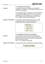 Preview for 33 page of Datcon DT1010 Series Operating Instructions Manual