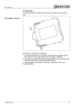 Предварительный просмотр 11 страницы Datcon DT1012 IP Operating Instructions Manual