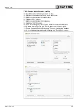 Предварительный просмотр 25 страницы Datcon DT1012 IP Operating Instructions Manual