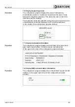 Предварительный просмотр 29 страницы Datcon DT1012 IP Operating Instructions Manual