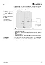 Предварительный просмотр 15 страницы Datcon DT1012 Operating Instructions Manual