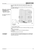 Preview for 15 page of Datcon DT1102 (PS) Operating Instructions Manual