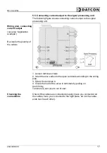 Preview for 17 page of Datcon DT1102 (PS) Operating Instructions Manual