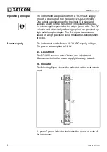 Preview for 8 page of Datcon DT1300 Series Operating Instructions Manual