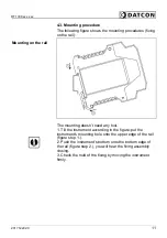 Preview for 11 page of Datcon DT1300 Series Operating Instructions Manual