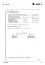 Preview for 25 page of Datcon DT1300 Series Operating Instructions Manual