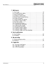 Предварительный просмотр 3 страницы Datcon DT1310 Series Operating Instructions Manual