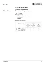 Предварительный просмотр 7 страницы Datcon DT1310 Series Operating Instructions Manual