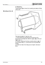 Предварительный просмотр 13 страницы Datcon DT1310 Series Operating Instructions Manual