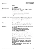 Предварительный просмотр 19 страницы Datcon DT1310 Series Operating Instructions Manual