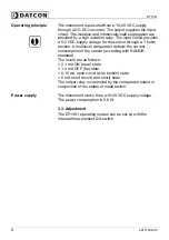 Preview for 8 page of Datcon DT1361 Operating Instructions Manual