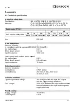 Preview for 21 page of Datcon DT1361 Operating Instructions Manual