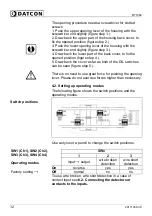 Preview for 12 page of Datcon DT1364 Operating Instructions Manual