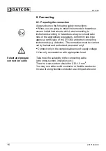 Preview for 16 page of Datcon DT1364 Operating Instructions Manual