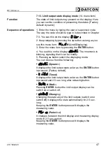 Preview for 47 page of Datcon DT1400 Series Operating Instructions Manual