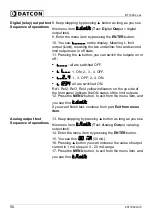 Preview for 56 page of Datcon DT1400 Series Operating Instructions Manual