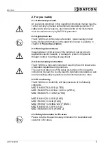 Preview for 5 page of Datcon DT2500 Series Operating Manual