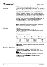 Preview for 36 page of Datcon DT4120 Series Operating Instructions Manual