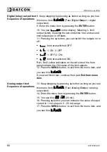 Preview for 66 page of Datcon DT4120 Series Operating Instructions Manual