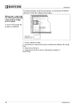 Предварительный просмотр 16 страницы Datcon DT4220 E Series Operating Instructions Manual