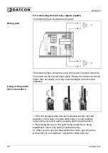 Предварительный просмотр 20 страницы Datcon DT4220 E Series Operating Instructions Manual