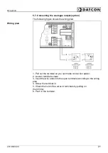 Предварительный просмотр 21 страницы Datcon DT4220 E Series Operating Instructions Manual